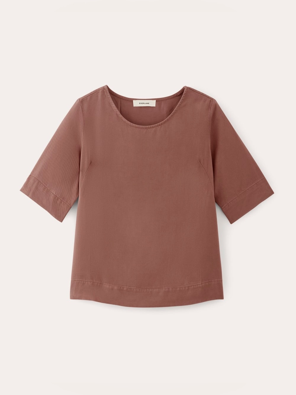 Everlane The Relaxed Tee in Buttersoft Mocha M NWOT